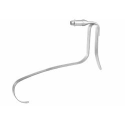 FREEMAN FLAP RETRACTOR FIBER OPTIC 8"