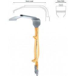 TEBBETS STYLE BREAST RETRACTOR FIBER OPTIC