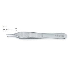 ADSON FORCEPS 12CM 1X2 TEETH
