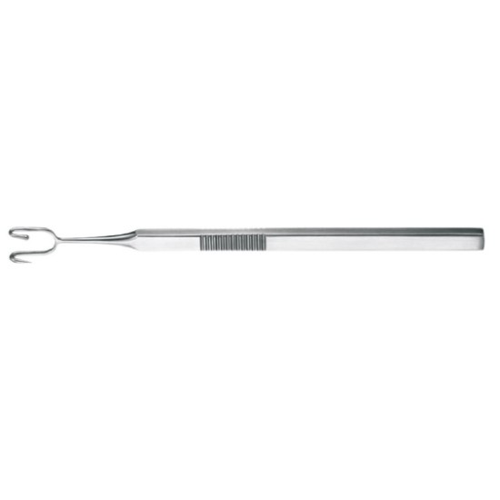 COTTLE HOOK 14 CM, 1 PRONG BLUNT BALL & SHARP TIP