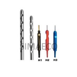 Multi Hole Beveled Harvester Aluminum Fix Handle Cannula