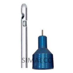 One Central Two Lateral Holes Toomey Handle Cannula