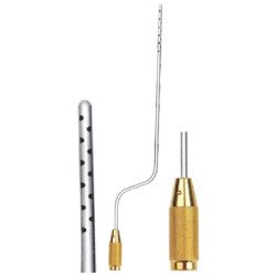 18 Holes Infiltration Liposuction Cannula Bayonet 