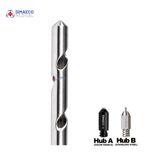 Candy Cane Liposuction Cannula – Luer Lock
