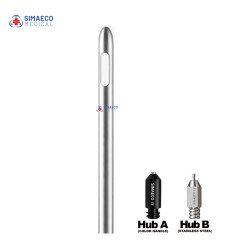 Cobra Bibevel Style Cannula, luer lock