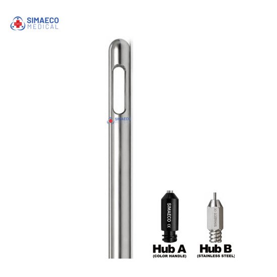 Cobra Style Round Tip Cannula – Luer Lock