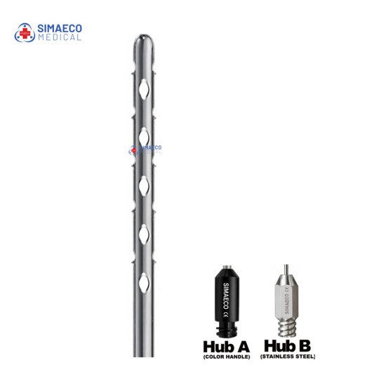 Multiport Speed Harvester – Both End Sharp Cannula – Luer Lock