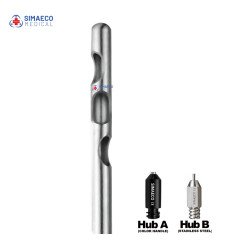 Three Diagonal Holes Cannula – Luer Lock