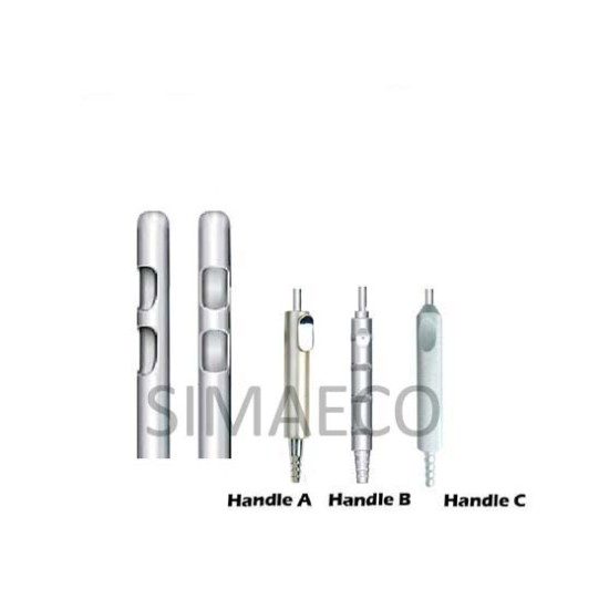 Two Central Holes Cannula