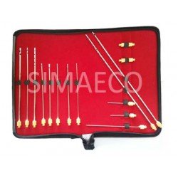 Luer Lock Cannulas Set Of 14 Pieces