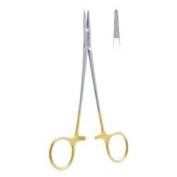 CRILE WOOD T/C (DEBAKEY) Needle Holder