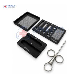 Rhinoplasty Cartilage Cutting & Graft Preparation Set -Simaeco Medical