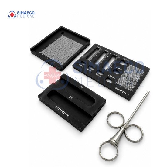 Rhinoplasty Cartilage Cutting & Graft Preparation Set -Simaeco Medical