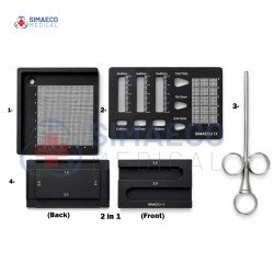 Rhinoplasty Cartilage Cutting & Graft Preparation Set -Simaeco Medical